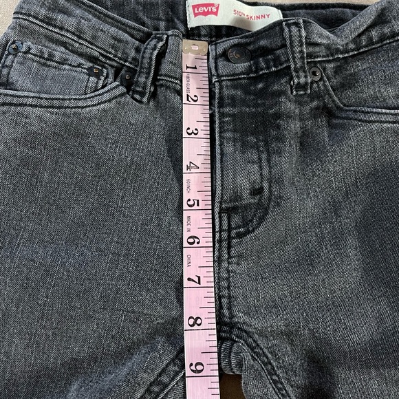 Levi’s 510 Skinny Black Jeans Size 12 - Picture 7 of 8
